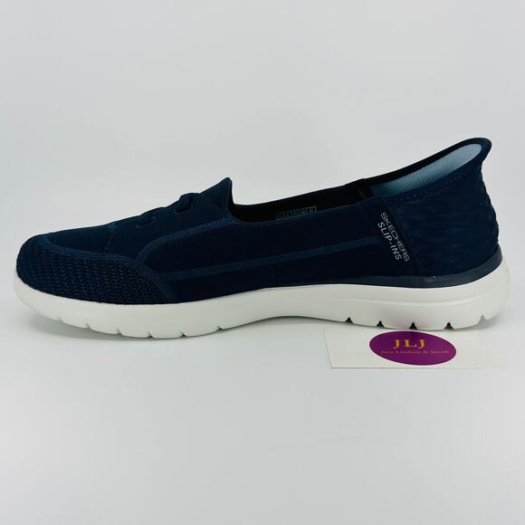 Skechers Women's Slip-ins: On-the-GO Flex - Top Notch Navy 136543W Size 11 Wide - Picture 8 of 13